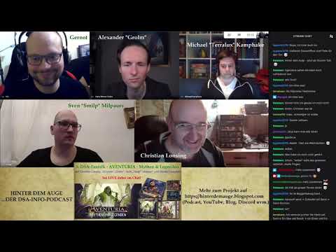 (3. DSA-Fantalk) AVENTURIA - Mythen und Legenden (Aufzeichnung vom 25.02.21) VC#013