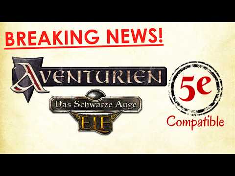 AVENTURIEN 5e angekündigt / AVENTURIA-Late Pledge endet / LEXIKON-CF (DSA-Nachrichten-Spezial) #084