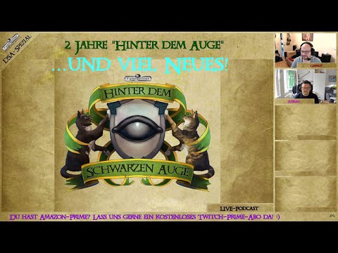 2 Jahre &quot;Hinter dem (Schwarzen) Auge&quot; - der Jubiläums-Live-Podcast! (Podcast #44)