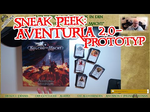 Erste SNEAK PEEK - Der AVENTURIA 2.0 &quot;Kelche der Macht&quot;-Prototyp!