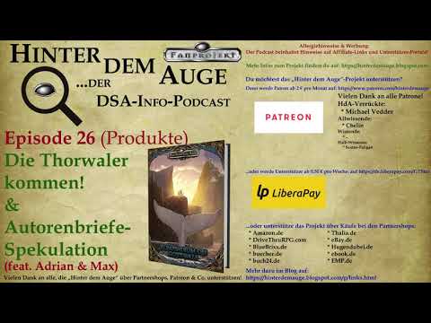 #026 (Produkte) Die Thorwaler kommen! &amp; Autorenbriefe-Spekulation (feat. Adrian)