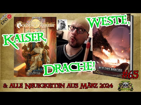 Anton Weste zurück bei DSA &amp; Ära des Goldenen Kaisers-Vorab-PDFs! (DSA-Nachrichten KW11-14/24) #065