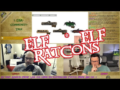 RatCon, ELF &amp; CO. - Wir heben den DSA-Community-Talk aus der Taufe! (DSA-Community-Talk) #001