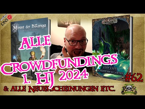 Crowdfunding-Planung 1. HJ 2024, Neuerscheinungen Dezember &amp; mehr (DSA-Nachrichten KW50-01/23) #062