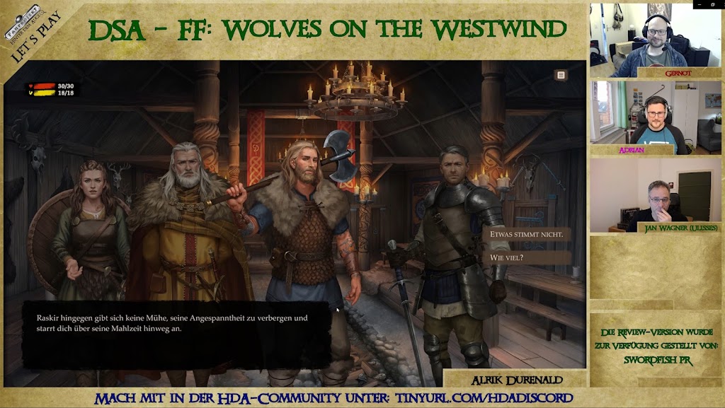 Sneak PREVIEW: DSA – Forgotten Fables: Wolves on the Westwind (Let’s Play) (feat. Jan Wagner)