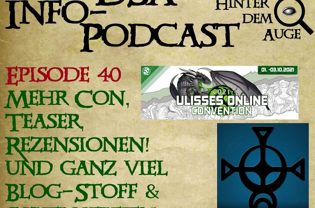#40 (News) Mehr Con, Teaser, Rezensionen! und ganz viel Blog-Stoff & Schelmereien (feat. Adrian)