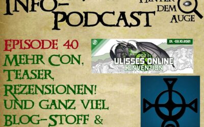 #40 (News) Mehr Con, Teaser, Rezensionen! und ganz viel Blog-Stoff & Schelmereien (feat. Adrian)